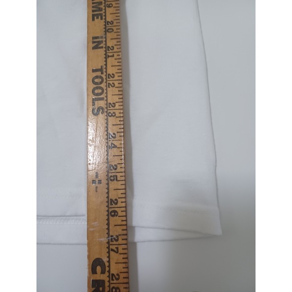 Dale Earnhardt Jr We‎ Salute You  Men's White Shirt JR Motorsports Medium  C - Picture 6 of 6